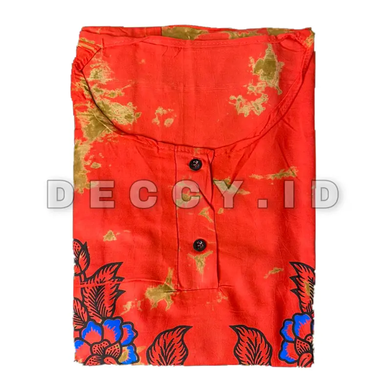 Deccy.id - daster barong bali motif bunga Panjang Wanita Rayon 8
