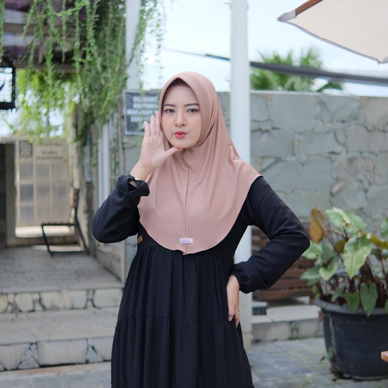 Bergo Hamidah / Hijab Instan Pet 2