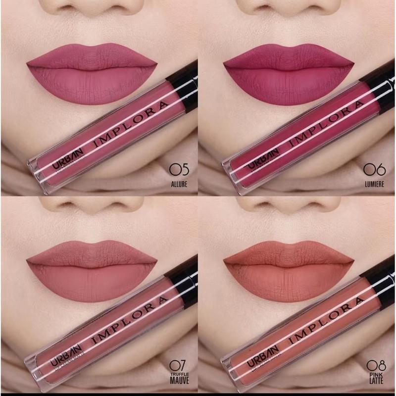 IMPLORA Urban Lip Cream Matte - Pewarna Bibir Tahan Lama - Brown sugar 2
