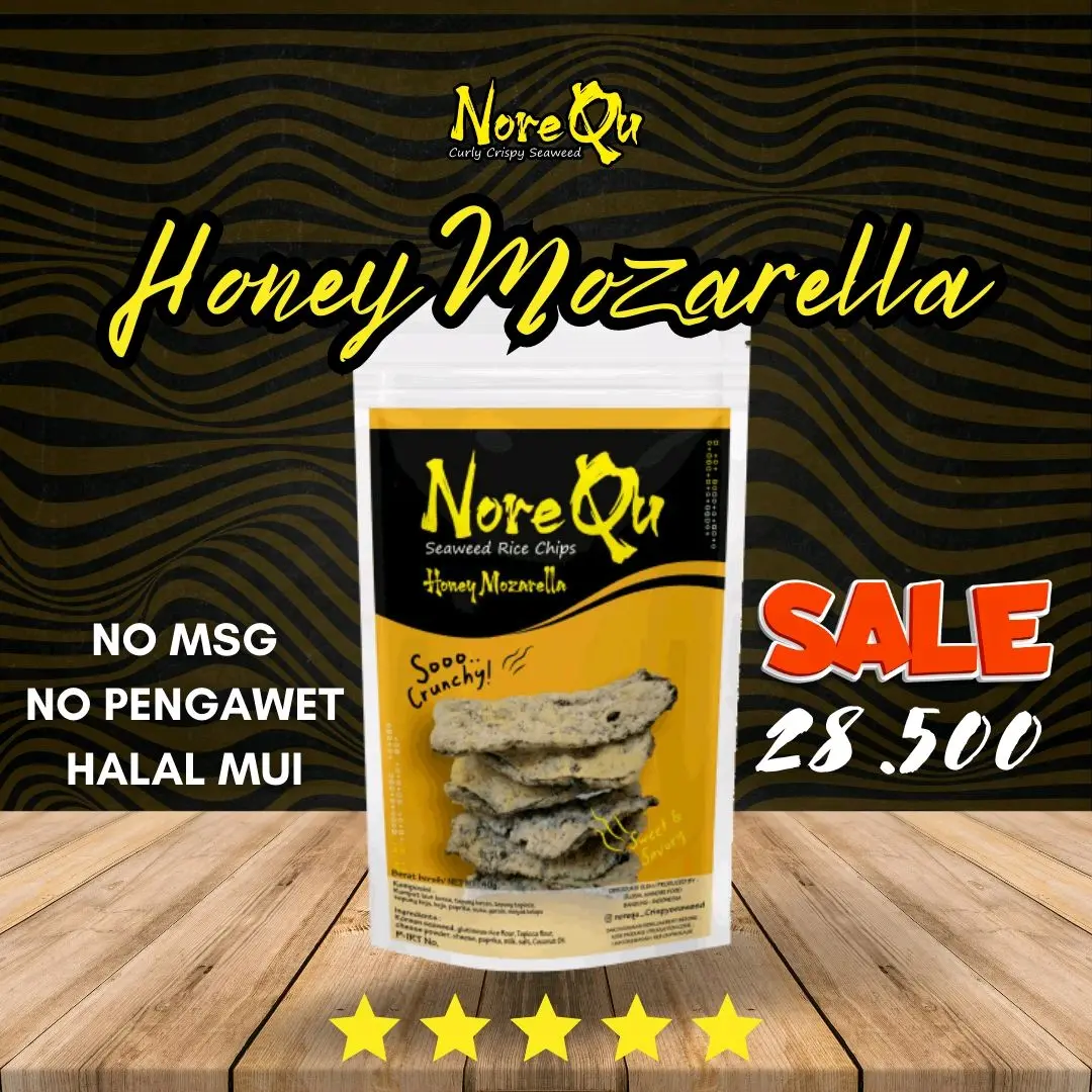 NoreQu Crispy Rice Honey Mozarella