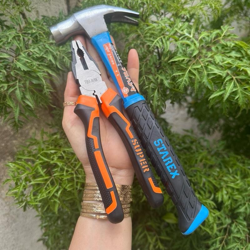 Combo 1 Búa Đóng Đinh và 1 Kìm Điện 8in tiện lợi