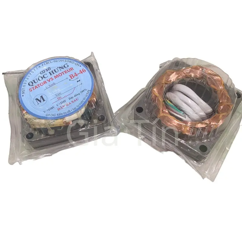 Stator Phe quạt, lốc quạt dày 20mm-46 dây đồng,nhãn hiệu Quốc Hưng, dây đồng 100% 1