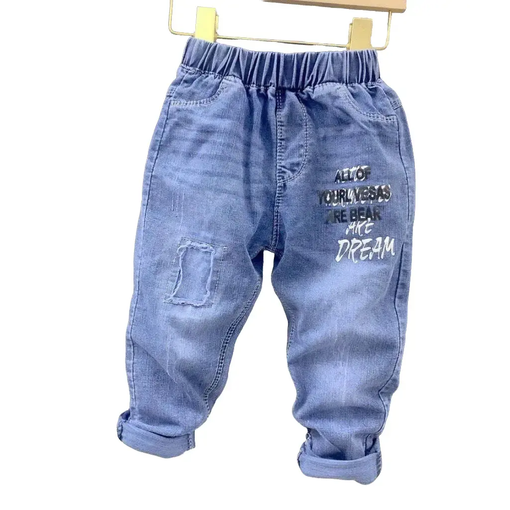 Quần JEANS bé trai cao cấp, size 16-50kg, chất liệu siêu mát, siêu mềm, co dãn