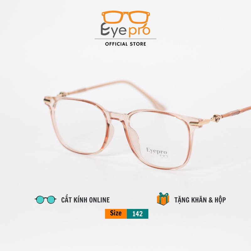 Gọng kính cận nam nữ, gọng kính nhựa dẻo, mắt kính chữ nhật L83020