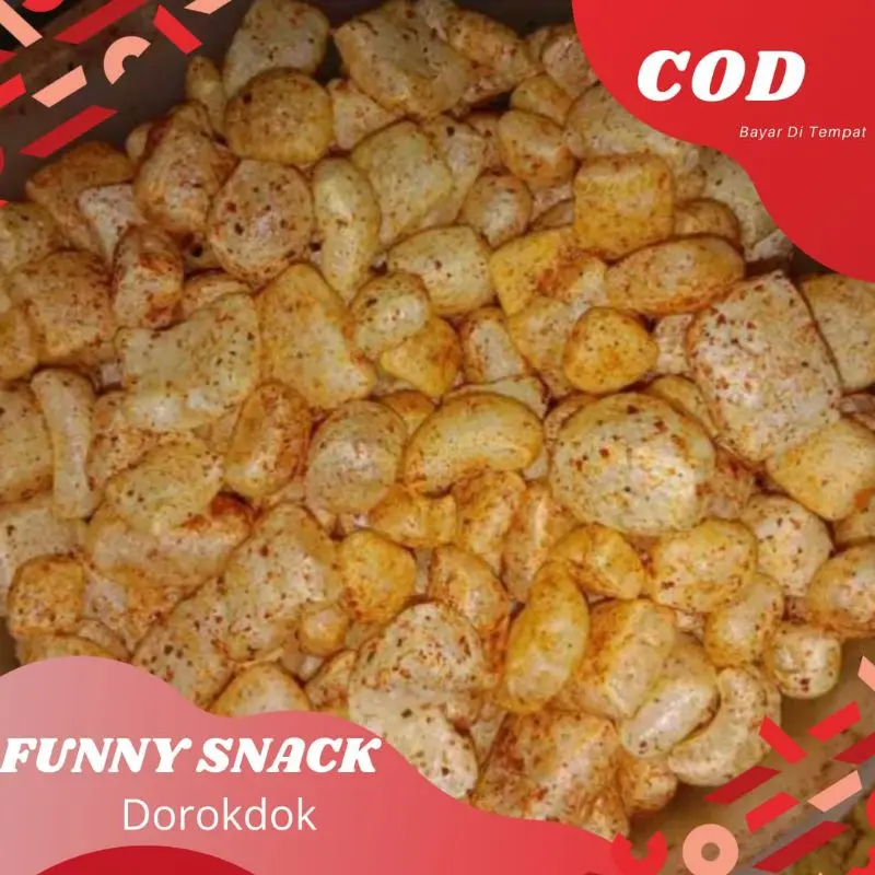 DOROKDOK PEDAS SPECIAL KERUPUK KULIT SAPI PEDAS