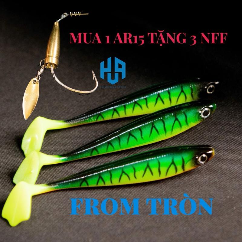 Lưỡi Ar15( tặng 3mồi mềm Nff TRÊN LIVE)không rỉ đủ kích thước from mẫu đa dạng( Bảo hành lưỡi) Đi Câu Fishing Câu Cá