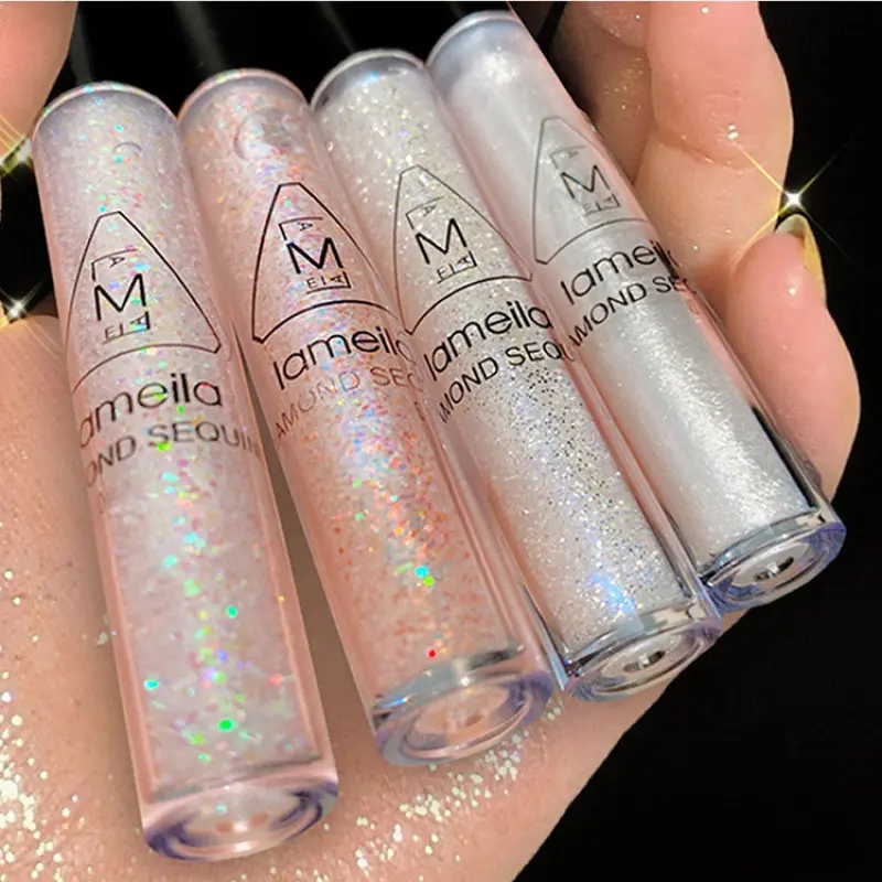 A drop of tear liquid eyeshadow pen fine shiny crystal glitter powder super flash aegyo saliva pen highlight brightening eyeliner Makeup Cosmetic