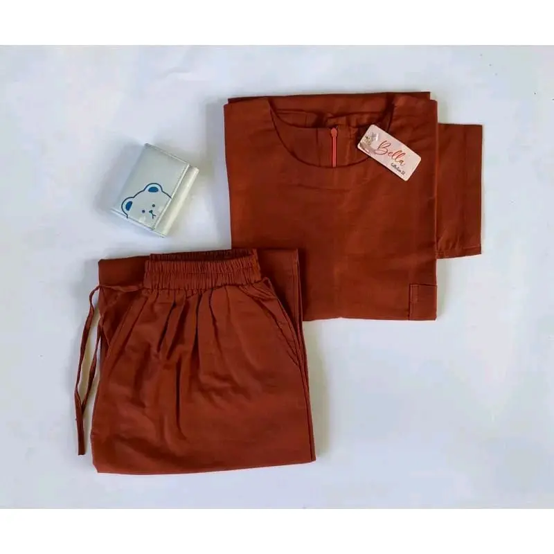 COZIE ONE SET JOMBO setelan wanita TERBARU XXXL one set KATUN Linen premium TERLAKU TERLARIS kekinian one murah termurah 5