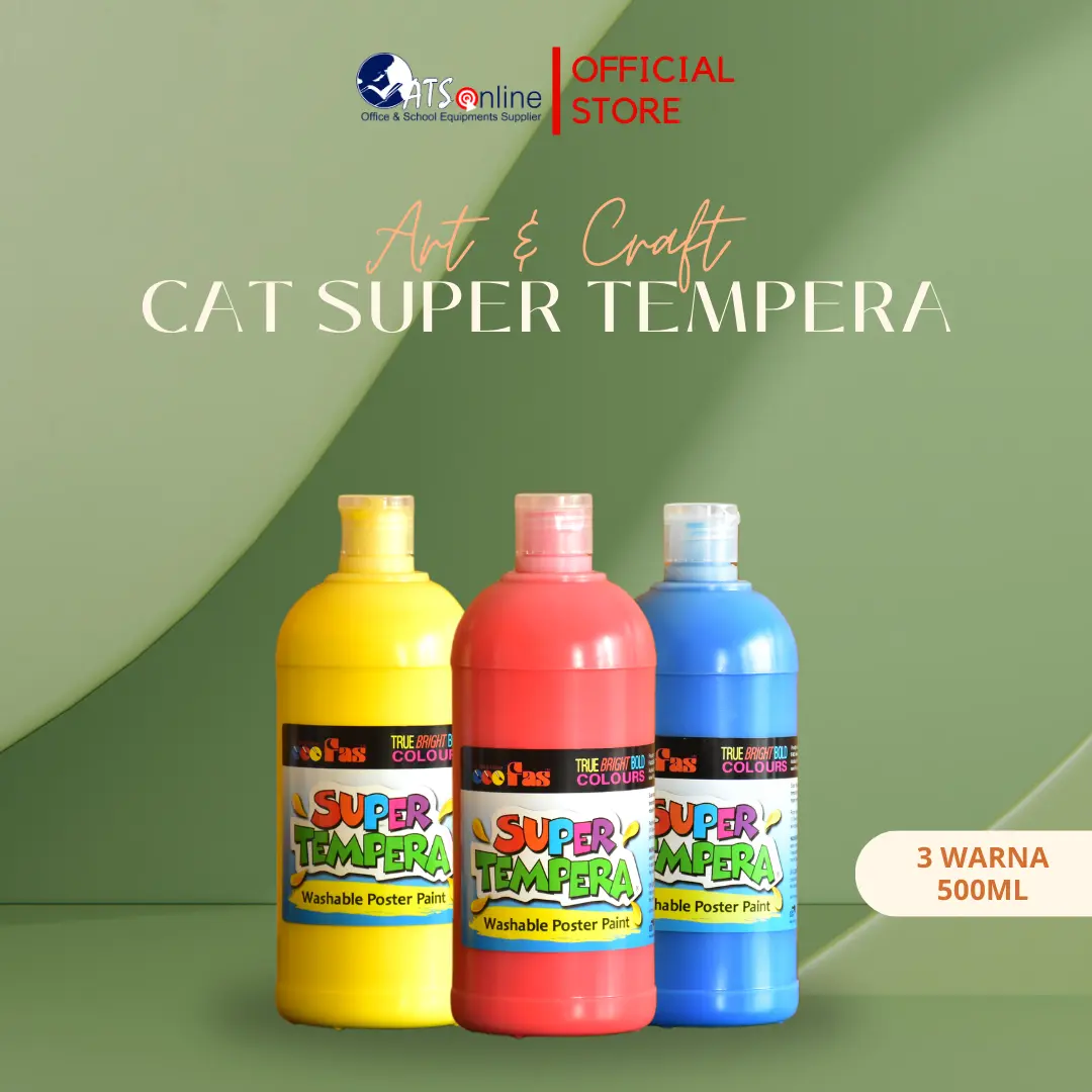 Grafie Cat Super Tempera 3 Warna 500 ml