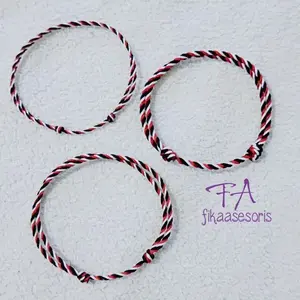 GELANG TRIDATU SIMPLE (1mm/1,5mm/2mm) Benang Hitam Tali Bracelets