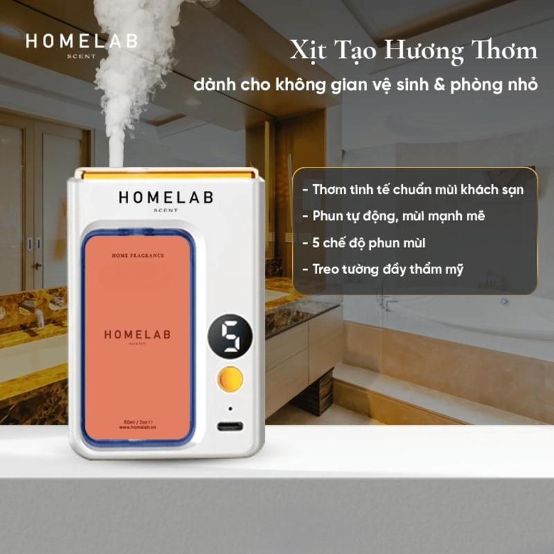 Máy Xịt Tạo Hương Thơm/ Phun  Dầu Phòng nhỏ & Toilet . Chạy pin sạc hết mua thêm chai bổ xung tinh dầu thơm rất thơm hiệu quả