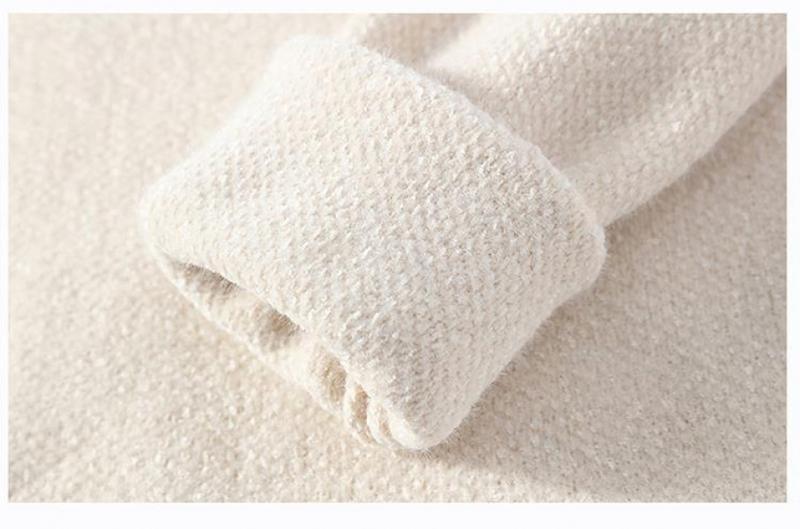 Product Introduction of Áo Len Cổ Giả Lông Chồn Mới Cho Nam, Áo Len Dày Và Ấm Áp, Áo Len Chui Đầu, Áo Sơ Mi Lớp Đế Màu Trơn, Mùa Đông, Menswear 19