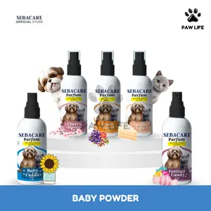 PL Sebacare PARFUM HEWAN 60ml Berbagai Aroma Wangi Tahan Lama Aman Terjilat