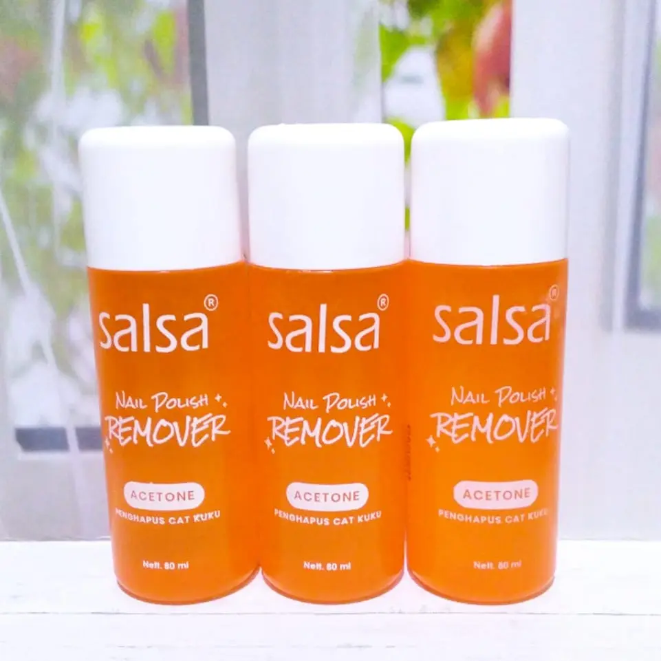 SALSA Aseton Nail Polish Varnish Remover Penghilang Kutek Cat Kuku 80 ML