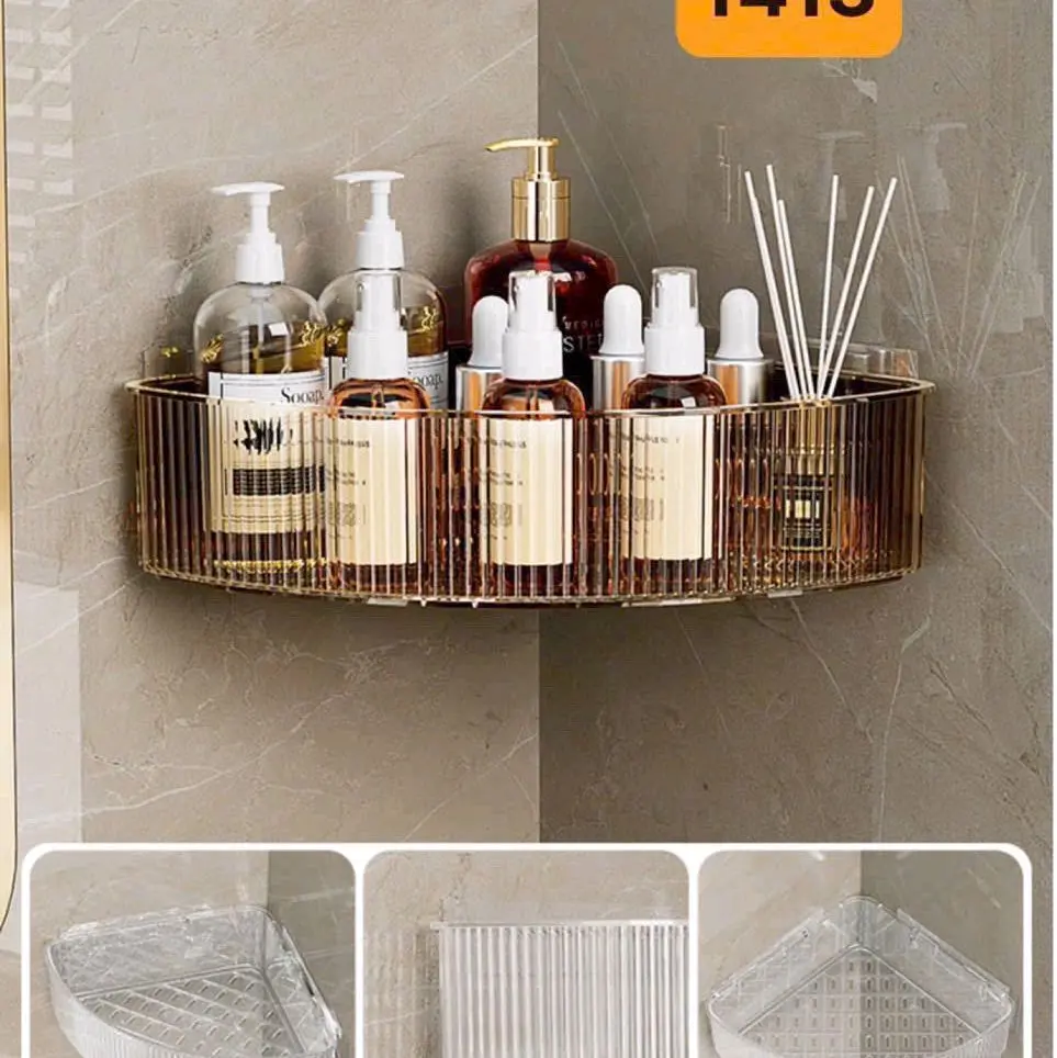 Kệ góc dán tường nhà tắm cao cấp