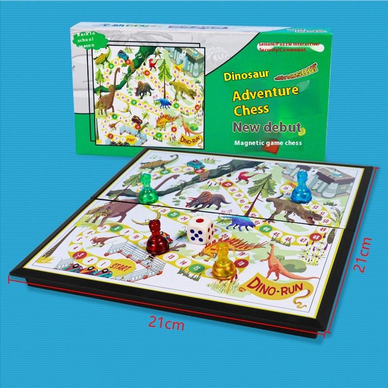 Product Introduction of 1 Set Foldable Magnetic Flying Chess Board Game Parent- Camping Party Game Toys Indoor Outdoor Adult Leisure Toys 4