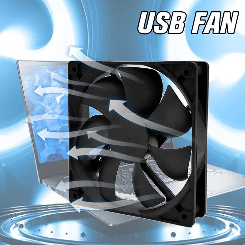 1 Pcs DC 5V USB Cooling Fan Computer Small Fan Chassis Fan DC Cooling ...