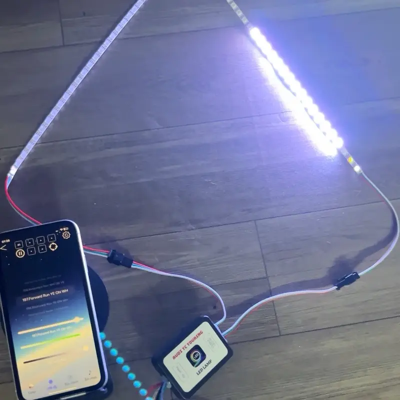 Mạch Audi TC Touring LED LAMP 2025 version 2.0 A7 & i8ble, A11, i8x điều khiển qua điện thoại độ sáng cao 210 hiệu ứng 6