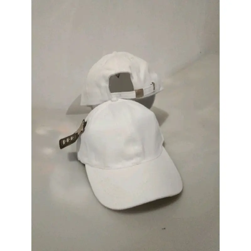Topi Baseball polos Distro  pria wanita keren bahan rapel CAKOP besi, bahan rafel tebal skena 4