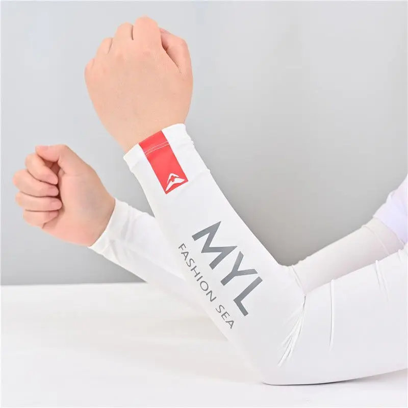 Tay Áo Băng Chống Nắng, Thể Thao Câu Cá Nam, Bảo Vệ Cánh Tay Mùa Hè Hợp Xu hướng Đạp Xe, Dễ Phối Đồ Ngoài Trời, Chống Tia UV, Che Nắng, Mùa Hè 1