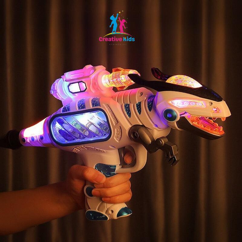 Đồ chơi khủng long  máy có hiệu ứng rung kèm dải ảnh di chuyển có âm thanh đèn led vui nhộn Toy Robot Pin