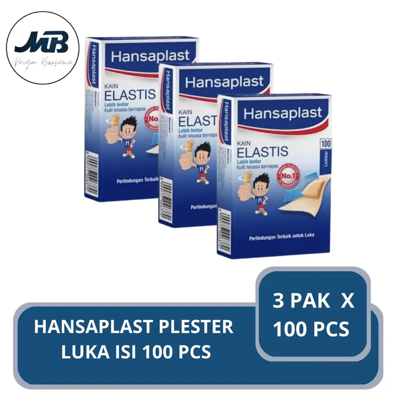 hansaplas plester luka 3 pak 0