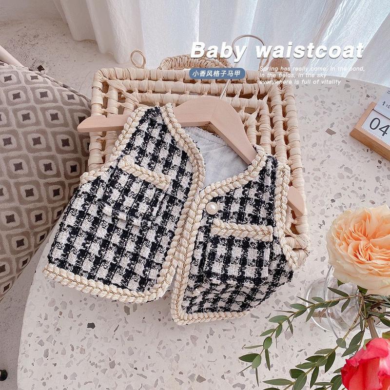 Product Introduction of Áo Vest Trẻ Em Bé Phong Cách Cổ Điển, Đặc Biệt Cho Điểm Nóng Của Người Dùng, Thích Hợp Cho Mùa Thu Và Mùa Đông, Có Thể Mặc Mùa Xuân Và Mùa Thu, Thiết Kế Kẻ Sọc, Phong Cách Người Nổi Tiếng Trên Internet, Thích Hợp Cho Bé Gái, Áo Vest 4