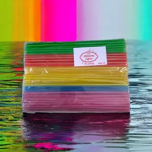 SEDOTAN LOREK WARNA CERAH ISI 155 PCS teh