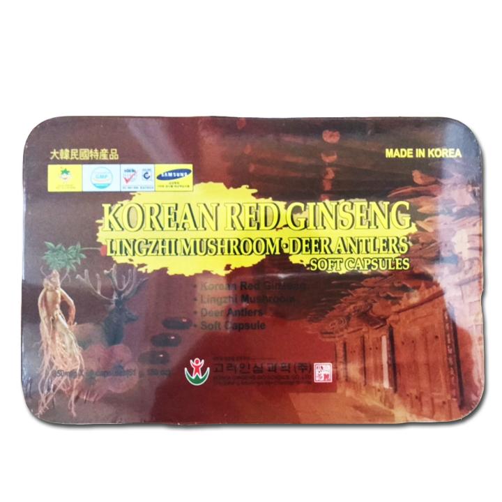 Viên Đạm Sâm Linh Chi Hàn Quốc (Hộp 60 Viên) 2