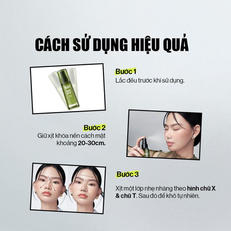 [NEW] Combo Glamrr Q Cushion &  Xịt Khóa Nền Cố Định Glamrr Q Vegan Super Stay Makeup Fixer 50ml Son Son Môi Cosmetic Tẩy Trang Phấn Phủ Women Mỹ Phẩm Perfume Nữ 7