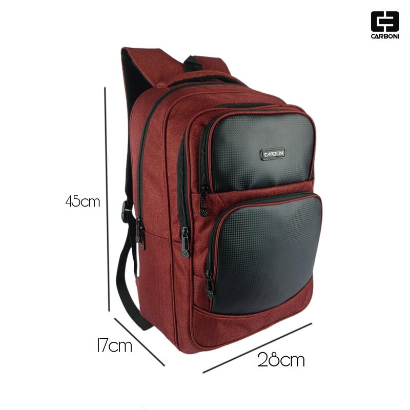 Product Introduction of TAS RANSEL LAPTOP CARBONI AA00104 Backpack 0