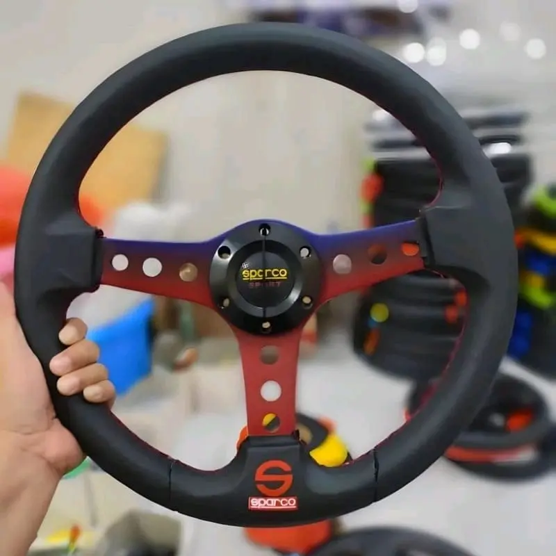 Stir Racing • Stir Untuk Mobil/Truk • Stir Drifting Sebagai pengganti stir utama cocok untuk semua kendaraan stirmobil setir mobil celong