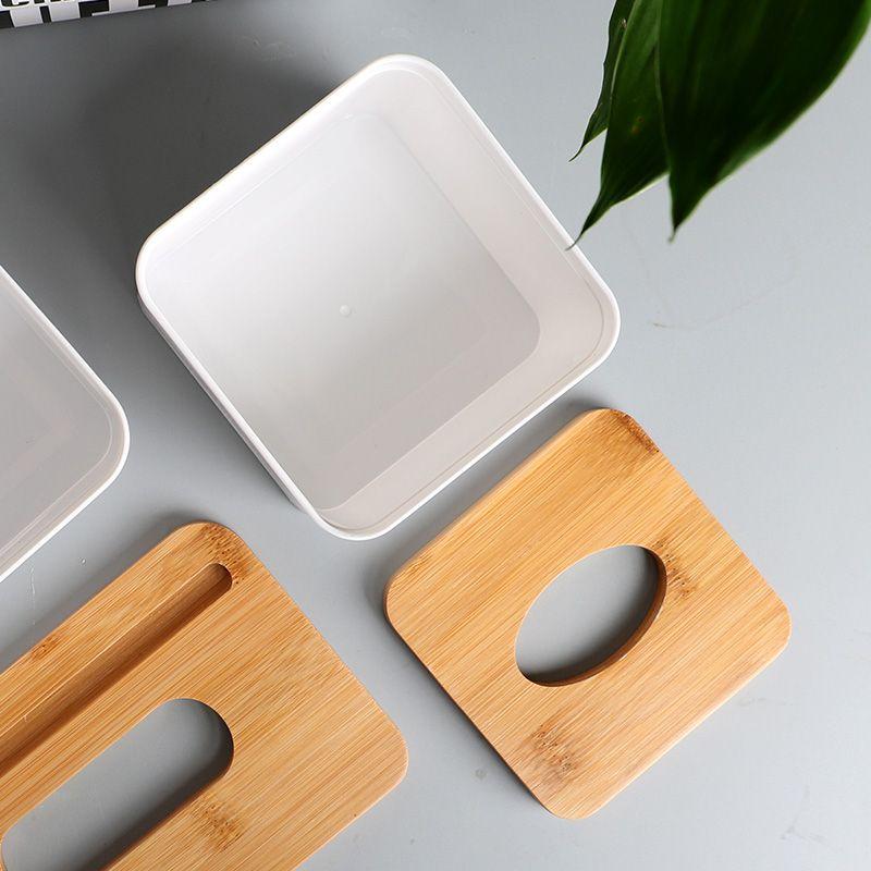 Hộp Khăn Giấy, Bơm Nhỏ Sử Dụng Đặc Biệt Cho Nhà Hàng, Khăn Ăn Đặc Biệt, Hộp Giấy Vuông, Thiết Kế Sáng Tạo, Đơn Giản, Thích Hợp Sử Dụng Tại Nhà Hàng 4