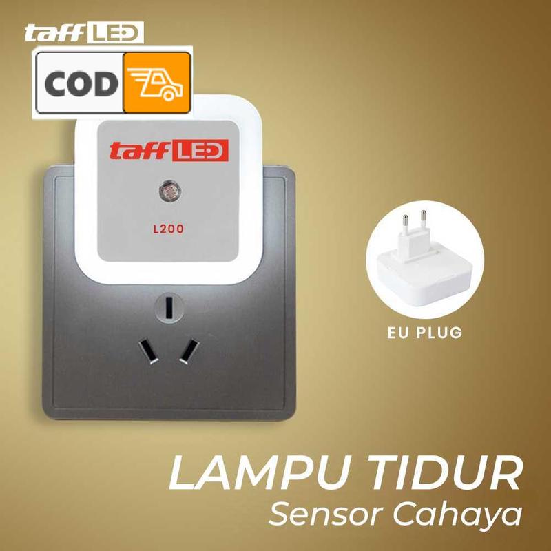 Product Introduction of Lampu Tidur LED Sensor Cahaya EU Plug Menyala Otomatis Praktis Aesthetic Hemat Energi Dekorasi Penerangan Ruangan Kamar 24
