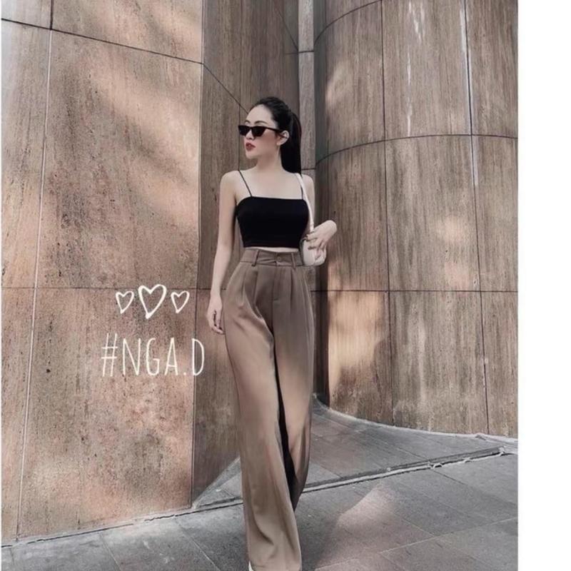 [ Hàng loại 1] QUẦN ỐNG SUÔNG NỮ VẢI GOLD NHẬT CAO CẤP MẶC RỦ VÀ SÓNG QUẦN