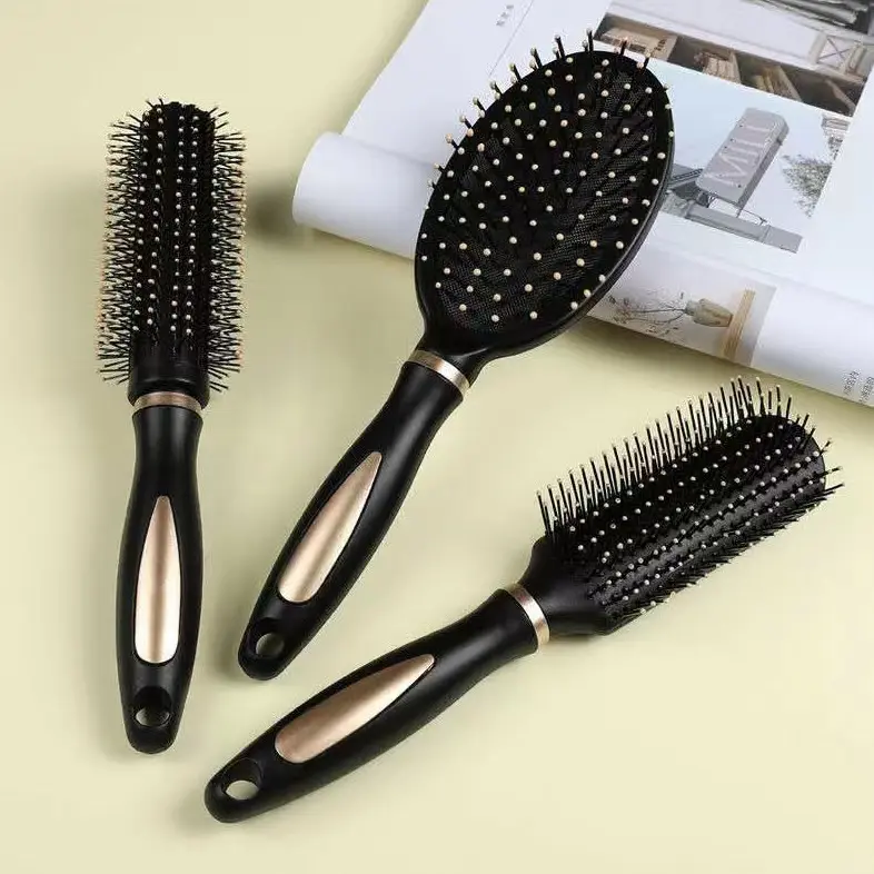 SISIR RAMBUT ANTI KUSUT HITAM / SISIR ANTI KUSUT / SISIR PIJAT KESEHATAN PREMIUM QUALITY