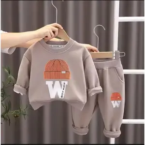 Promo setelan anak unisex setelan sweater anak bahan babyterry 0-6 Tahun