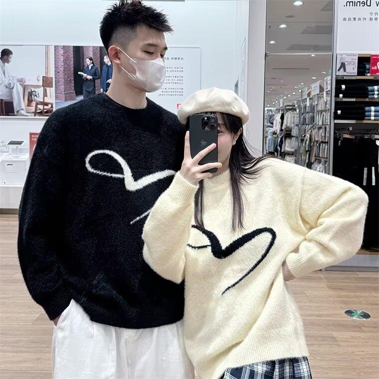 Áo Len Cổ Tròn, Thương Hiệu Thời Trang Nam, Áo Lót Đẹp Trai, Thích Hợp Cho Mùa Thu Và Mùa Đông, Hàng Mới Về 2024, Áo Ôm Sát Duyên Dáng Cho Nam 4