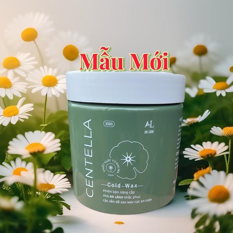 Hộp Cold Wax Lông An Lành Hữu cơ 350gr - Tặng Kèm 50 Giấy Wax Và 2 Que - Hàng Chính Hãng Có Logo Dưới Nắp Và Đáy Lọ Để Tránh Mua Hàng Giả , Cạo Râu ,Waxing Nữ top