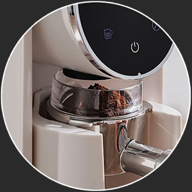 Máy Xay Cà Phê HB683 Xay Hạt Cafe 25 Cấp Độ Xay Màn hình LCD Thích Hợp Cho Gia đình Nhà Hàng 5