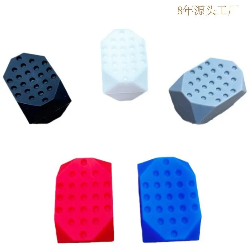 AQUASEA Alat Latihan Rahang 2PCS Silicone Jaw Trainer Mastic Mengunyah Alat Latihan Rahang Tirus Karet 5