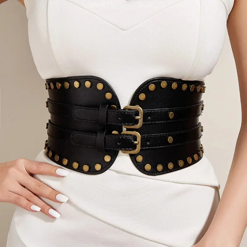 Thắt Lưng Corset Rộng Co Giãn, Dành Cho Phụ Nữ, Ngoại Cỡ, Thắt Lưng Váy Nữ, Co Giãn Lớn, Cummerbunds, Phụ Kiện Quần Áo, Hàng Mới Về
