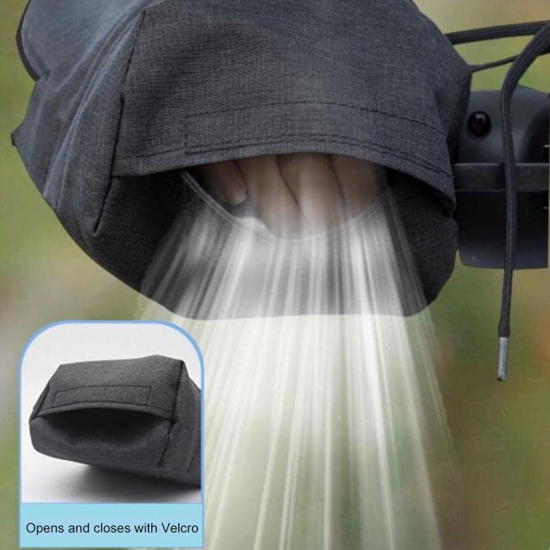 Product Introduction of Cycling Sun Protection Gloves Sunshade Waterproof Windproof Handlebar Cover 10
