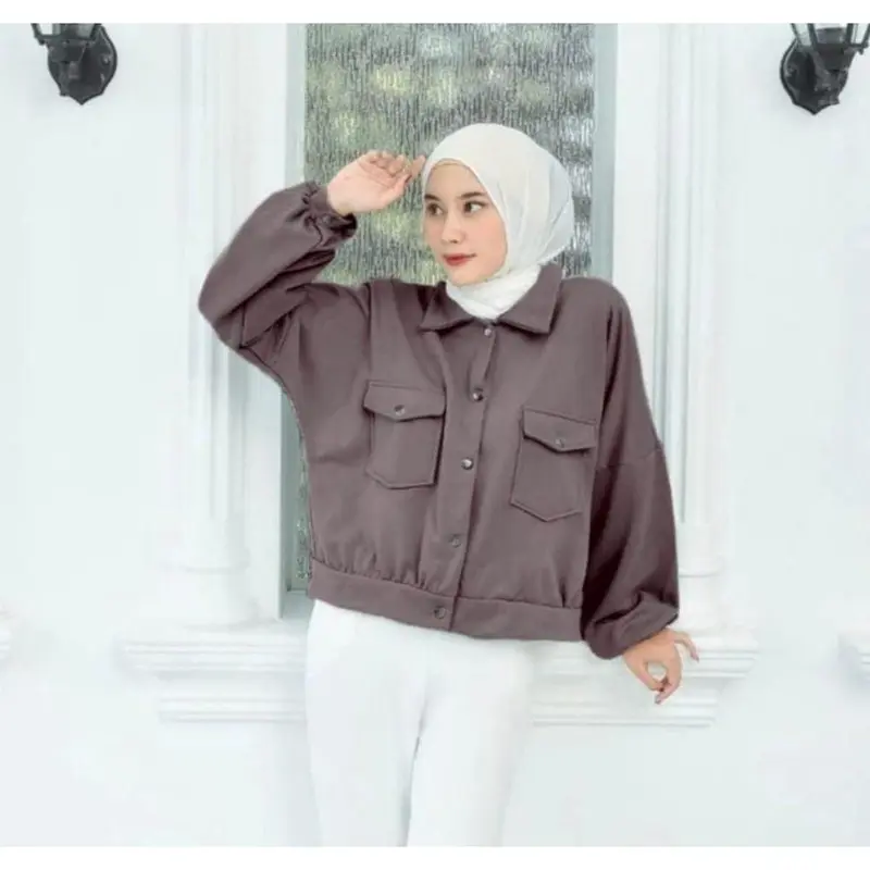 Vallina Olin Jaket Outerwear Wanita Remaja 2