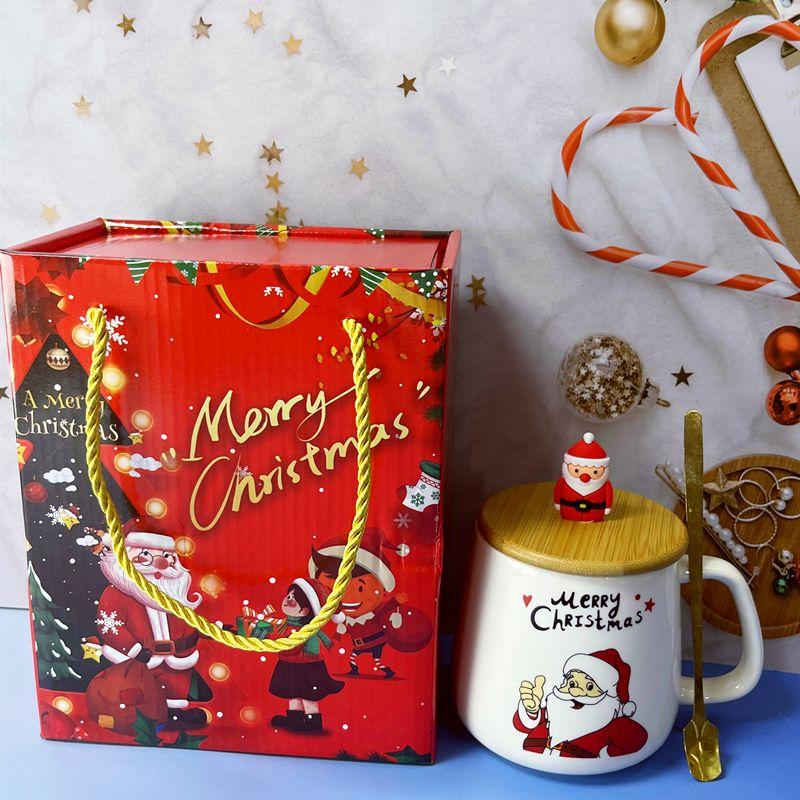 Product Introduction of Cốc Gốm, Thiết Kế Ông Già Noel Giáng Sinh, Hộp Quà Người Tuyết, Cốc Cây Thông Noel, Thích Hợp Làm Quà Tặng Cho Bạn Bè Và Bạn Gái 10