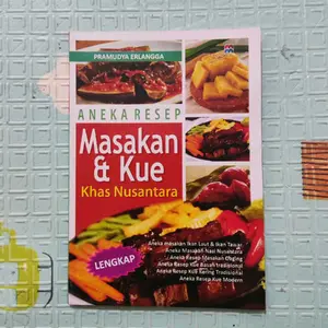 Buku Aneka Resep Masakan dan Kue Khas Nusantara - MM