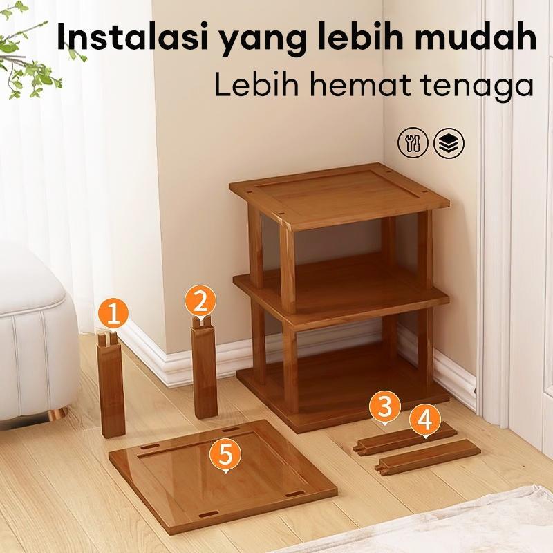 LACCOHUG Rak Sepatu Susun Kayu 65cm Rak Sepatu Minimalis Rak Sepatu Rumah Rak Sepatu Kayu Berdiri Aesthetic LACCOHUG Rak Sepatu Susun Kayu 65cm Rak Sepatu Minimalis Rak Sepatu Rumah Rak Sepatu Kayu Berdiri Aesthetic