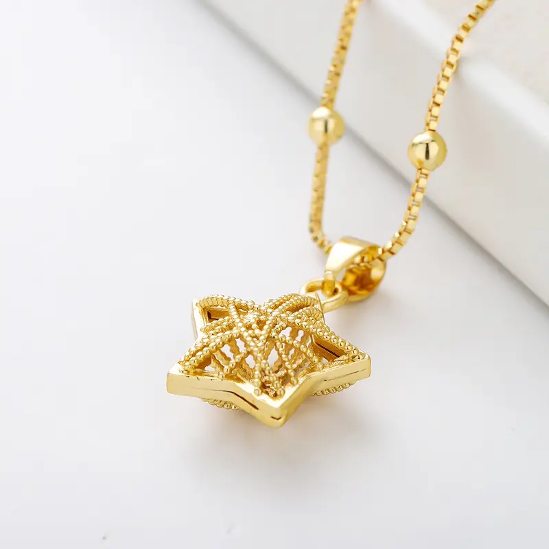 Vòng Cổ Thép Titan Ngôi Sao May Mắn, Vòng Cổ Nữ Thời Trang, Không Phai Màu, Không Đen, Không Dị Ứng, Giá Cả Phải Chăng, Dây Chuyền Xương Đòn Thanh Lịch Và Hoang Dã, Vòng Cổ Thời Trang Độc Đáo Tinh Tế Trang Sức Chain Jewelry Women Kiềng 4