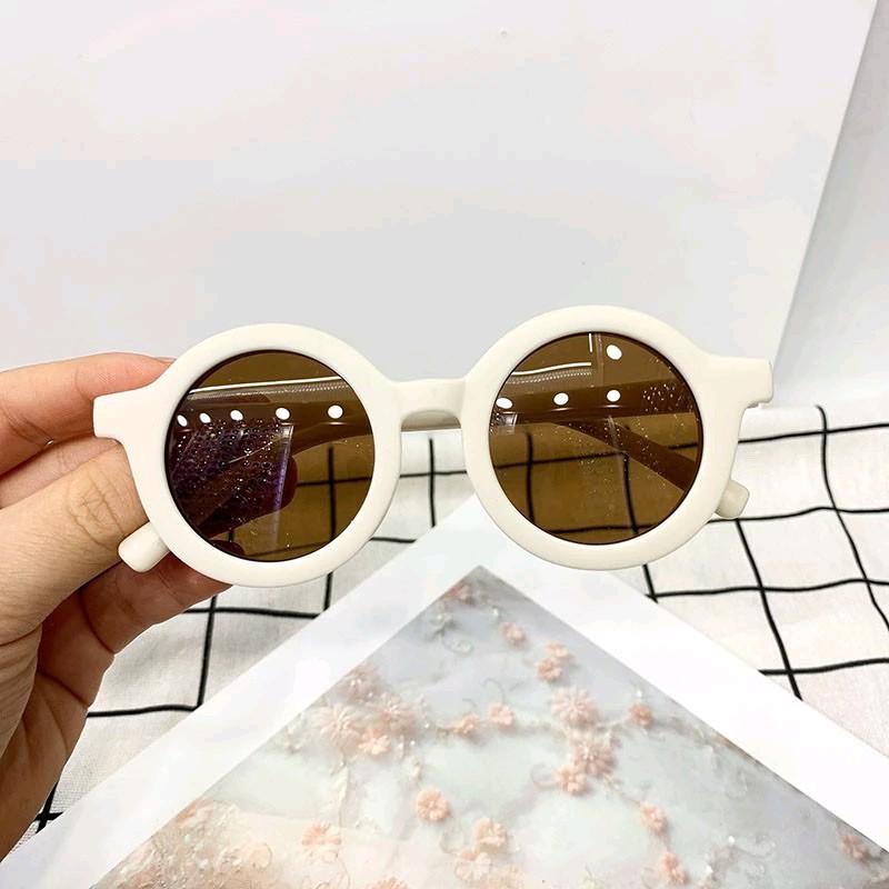 Kính Râm Trẻ Em Tròn Mờ Cho Bé 1-8 Tuổi 3