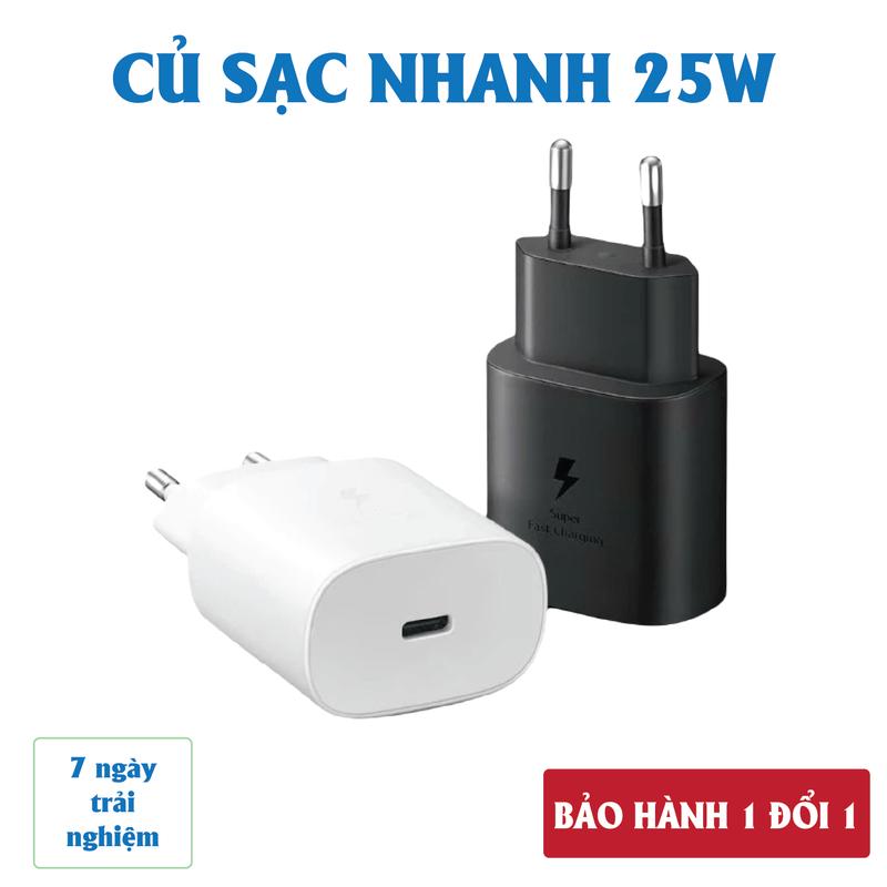 Củ sạc nhanh Riêng 25w cổng C to C sạc nhanh chuẩn cho các dòng điện thoại SS…